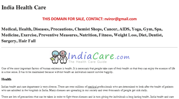 indiacare.com