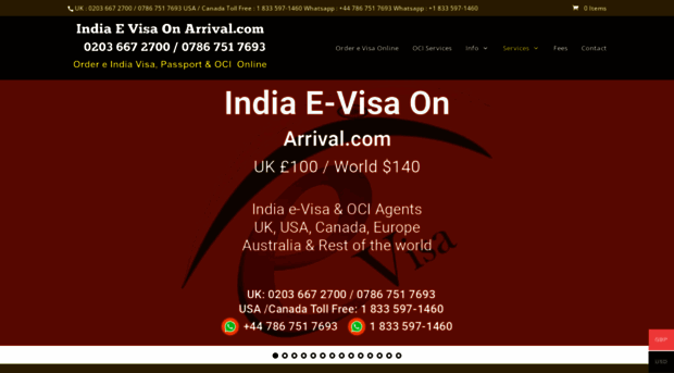 indiaevisaonarrival.com