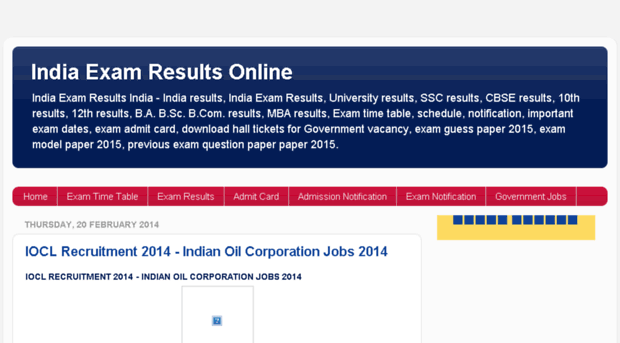 indiaexamresultsonline.com