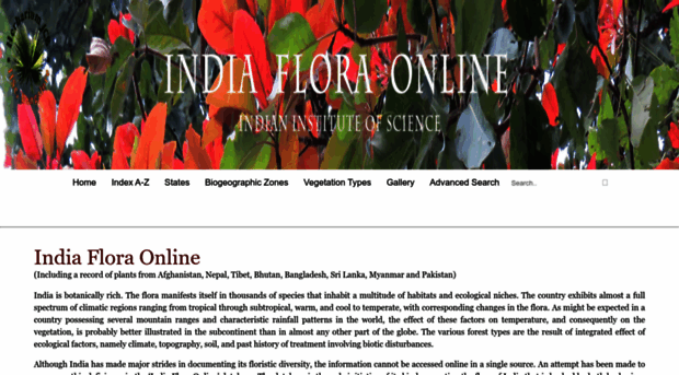 indiaflora-ces.iisc.ac.in