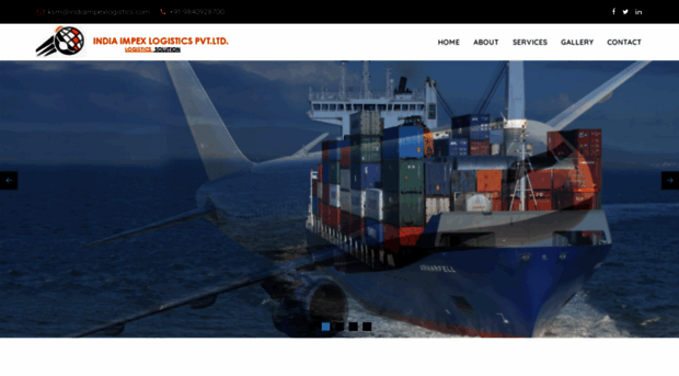 indiaimpexlogistics.com