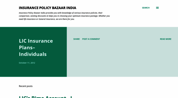 indiainsurancebazaar.blogspot.in