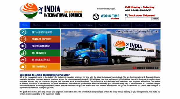 indiainternationalcourier.com