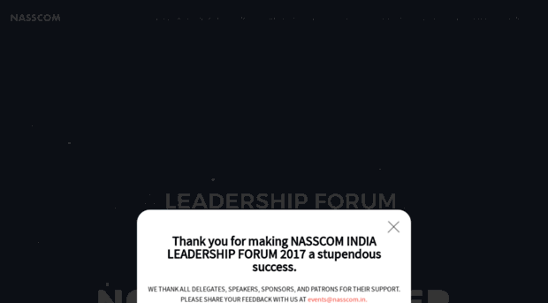 indialeadershipforum.nasscom.in