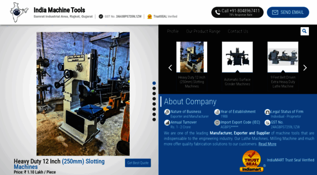 indiamachinetools.net