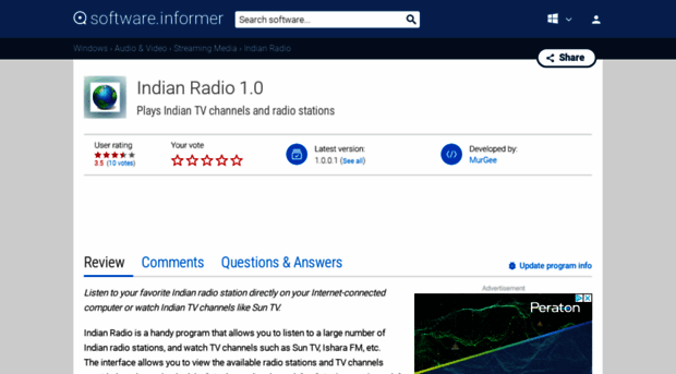 indian-radio.software.informer.com