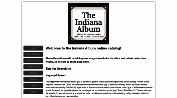 indianaalbum.pastperfectonline.com