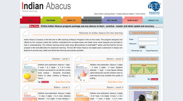 indianabacus.in