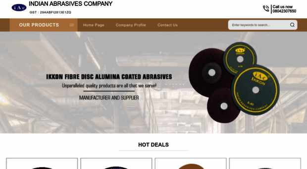 indianabrasives.in