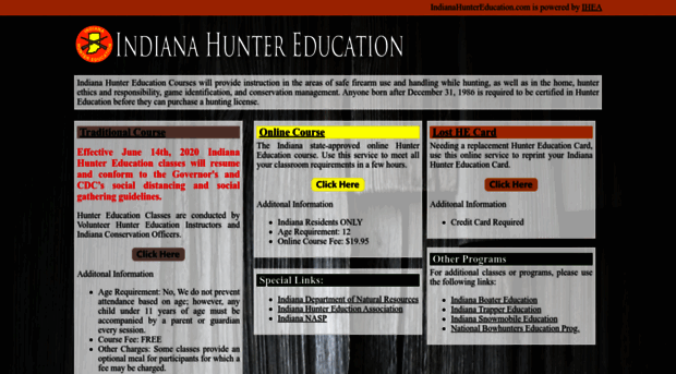 indianahuntereducation.com