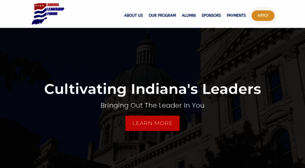 indianaleadershipforum.com