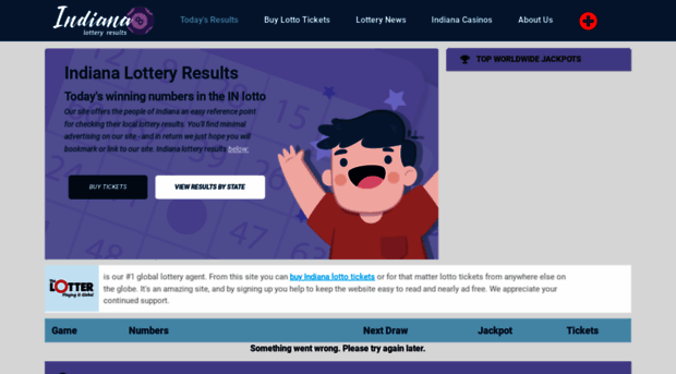 indianalotteryresults.org