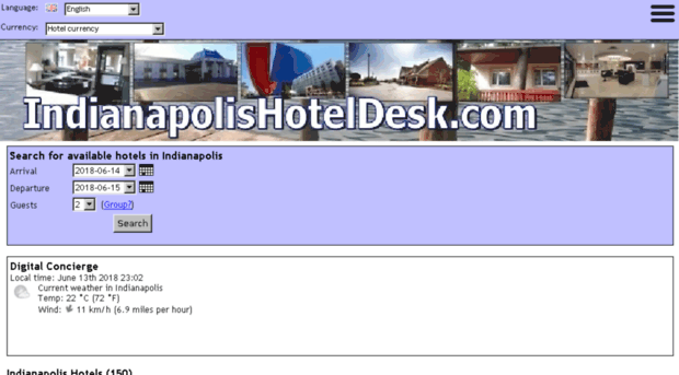 indianapolishoteldesk.com