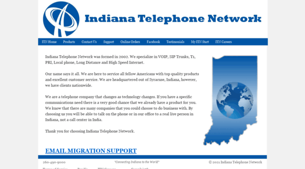 indianatelephonenetwork.com