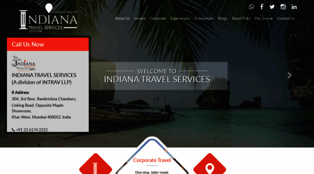indianatravelservices.com