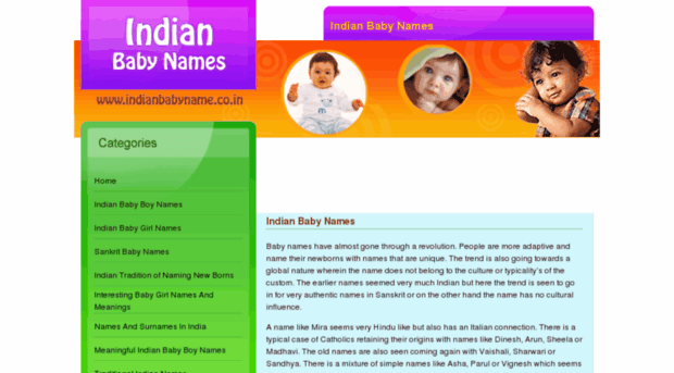 indianbabyname.co.in