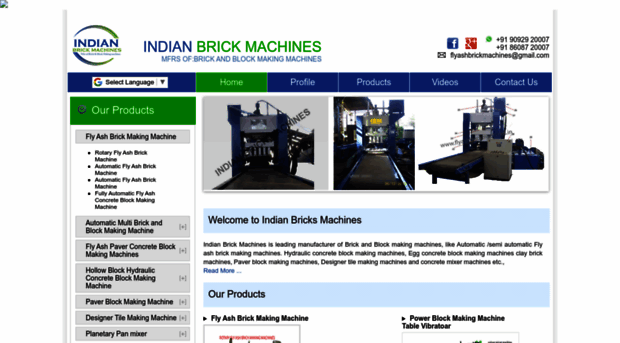 indianbrickmachines.com