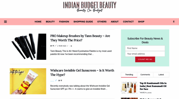 indianbudgetbeauty.com