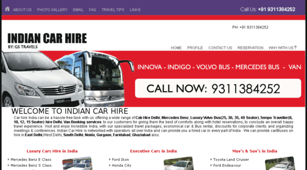 indiancarhire.com