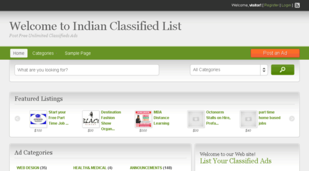 indianclassifiedlist.com