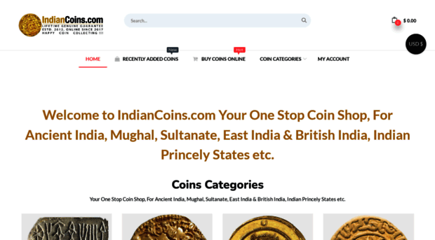 indiancoins.com