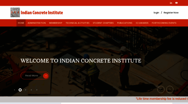 indianconcreteinstitute.org