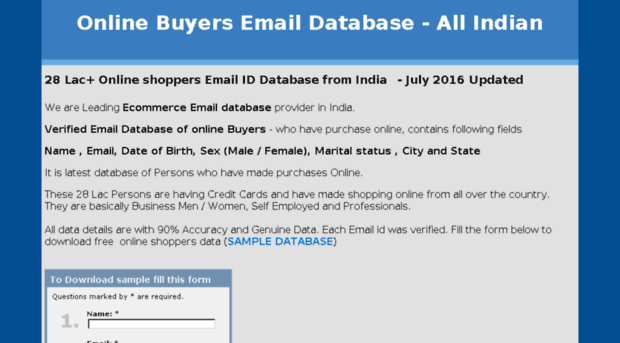 indianecommercedatabase.com