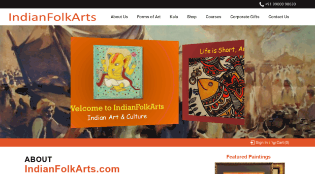 indianfolkarts.com