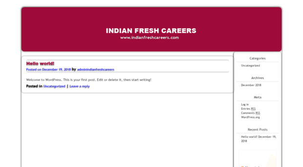 indianfreshcareers.com