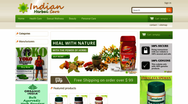 indianherbalcare.com