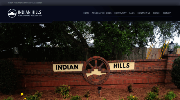 indianhillshomeownersassociation.com