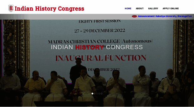 indianhistorycongress.com