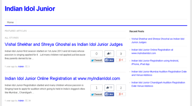 indianidoljunior.in