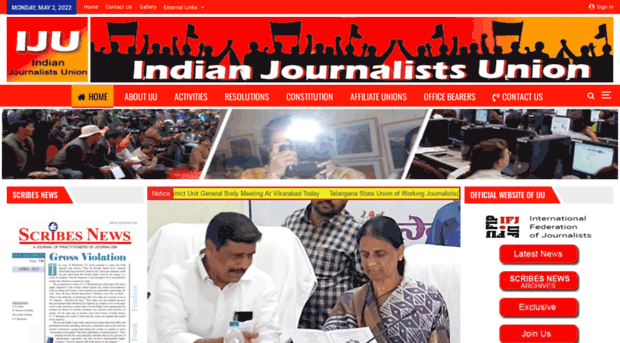indianjournalistsunion.org