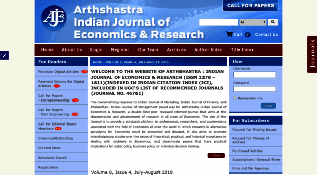 indianjournalofeconomicsandresearch.com