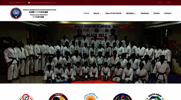indiankaratefederation.com
