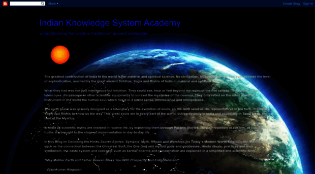 indianknowledgesystemacademy.blogspot.com