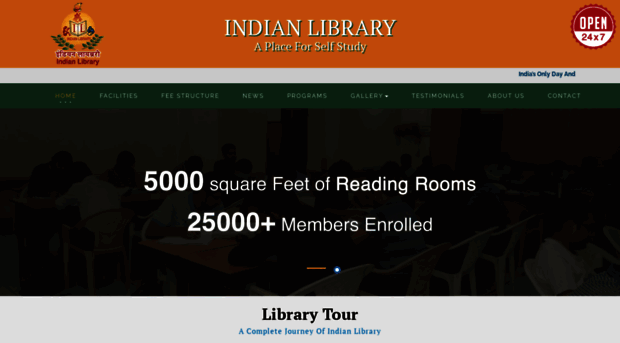 indianlibrarythane.com