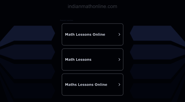 indianmathonline.com
