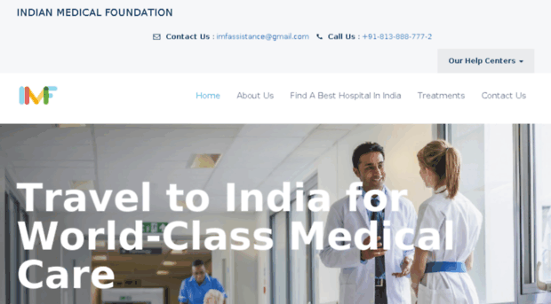 indianmedicalfoundation.com