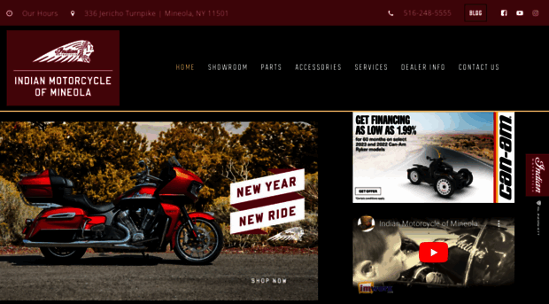 indianmotorcycleofmineola.com