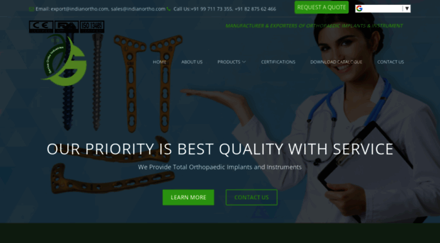 indianortho.com
