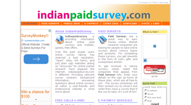 indianpaidsurvey.com