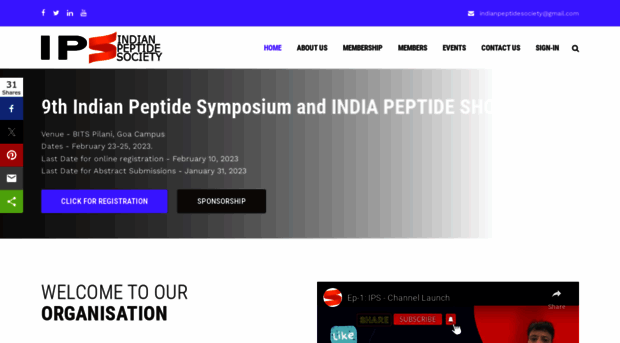 indianpeptidesociety.com