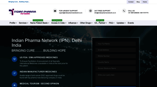 indianpharmanetwork.co.in