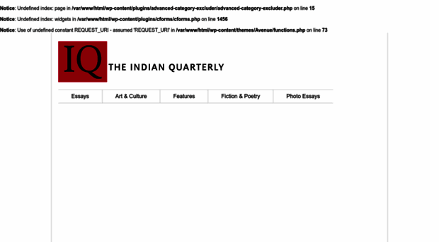 indianquarterly.com