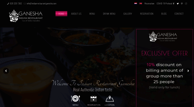 indianrestaurantganesha.com