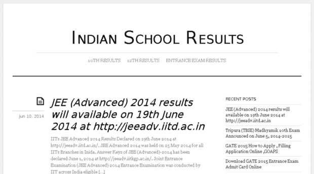 indianschoolresults.com