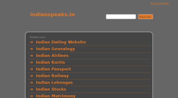 indianspeaks.in