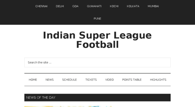 indiansuperleaguefootball.org